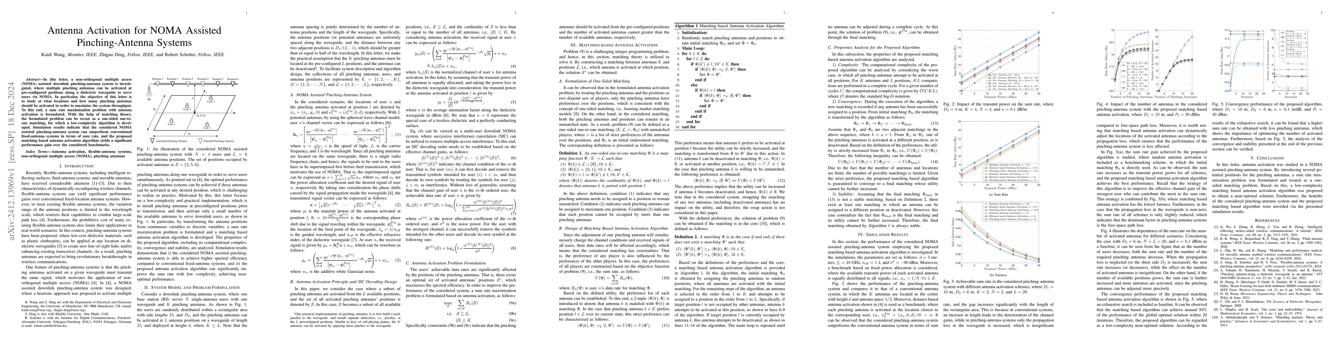 Thumbnail for Antenna Activation for NOMA Assisted Pinching-Antenna Systems