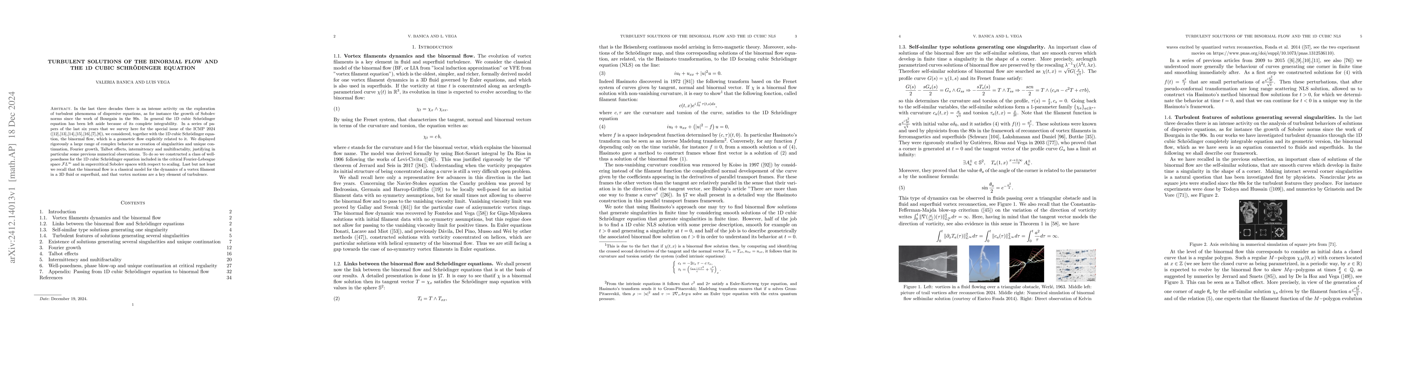 Thumbnail for Turbulent solutions of the binormal flow and the 1D cubic Schrödinger
  equation