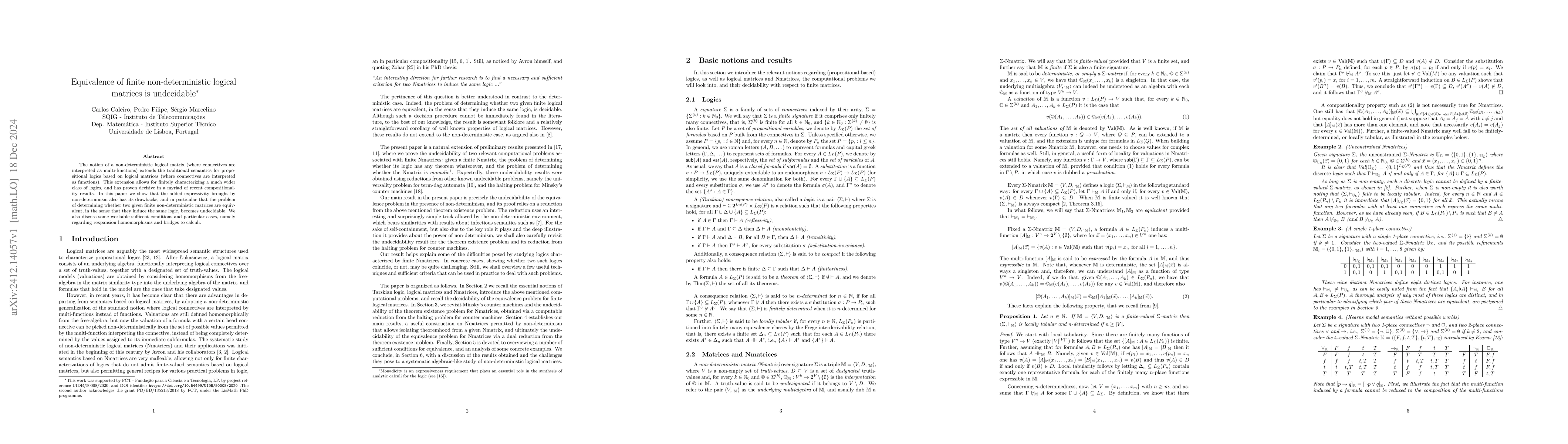 Thumbnail for Equivalence of finite non-deterministic logical matrices is undecidable