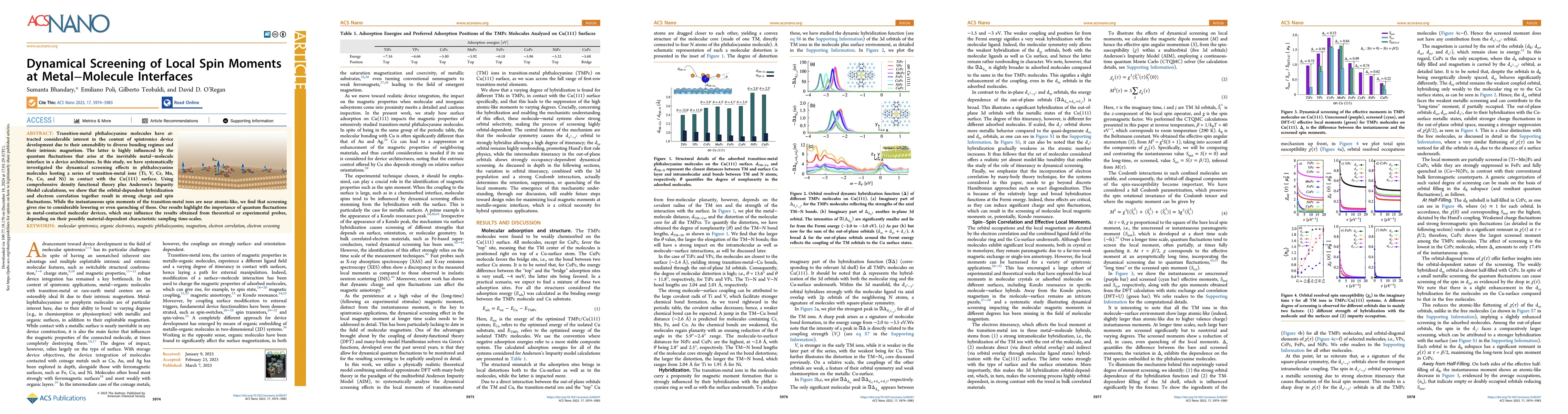 Thumbnail for Dynamical Screening of Local Spin Moments at Metal-Molecule Interfaces