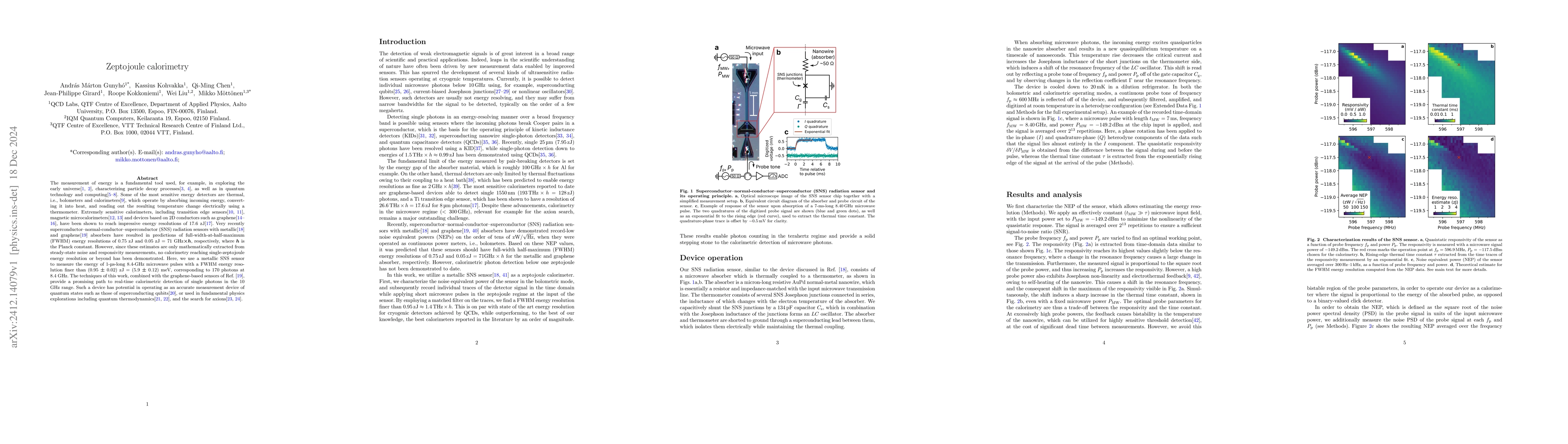 Thumbnail for Zeptojoule Calorimetry