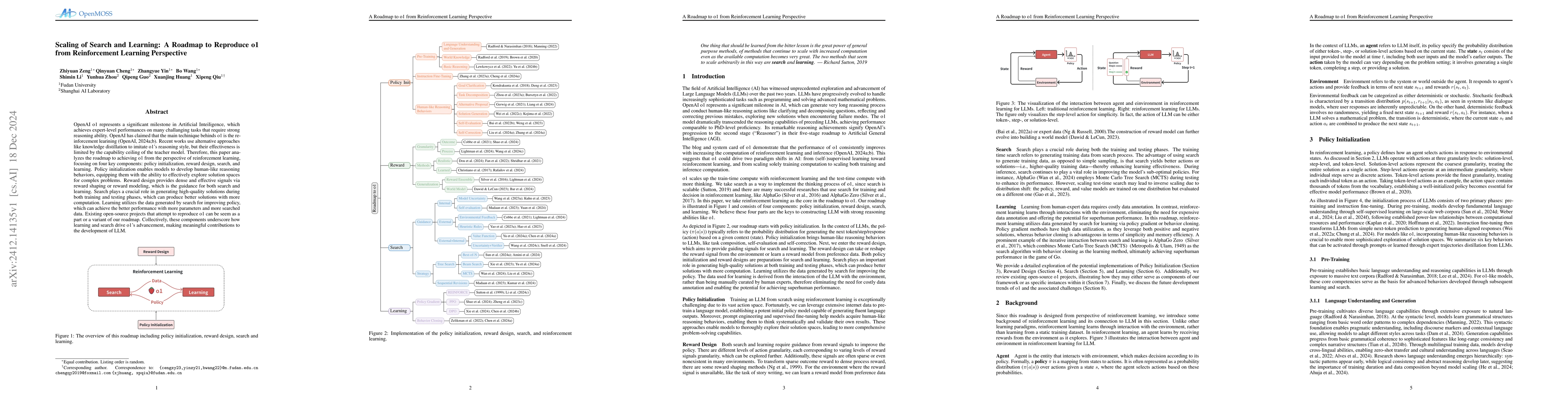 Thumbnail for Scaling of Search and Learning: A Roadmap to Reproduce o1 from
  Reinforcement Learning Perspective