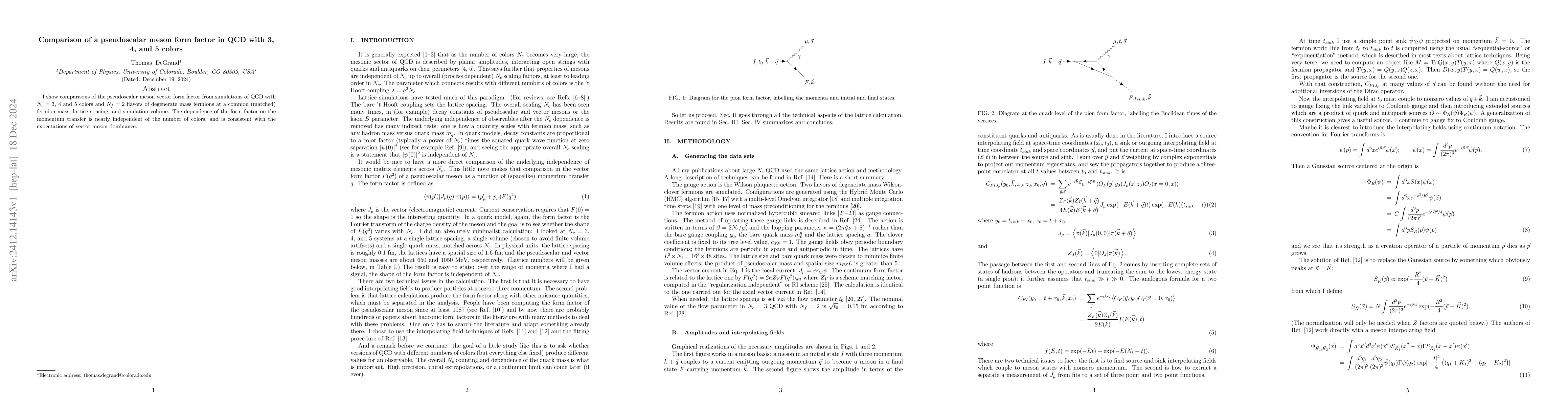 Thumbnail for Comparison of a pseudoscalar meson form factor in QCD with 3, 4, and 5
  colors