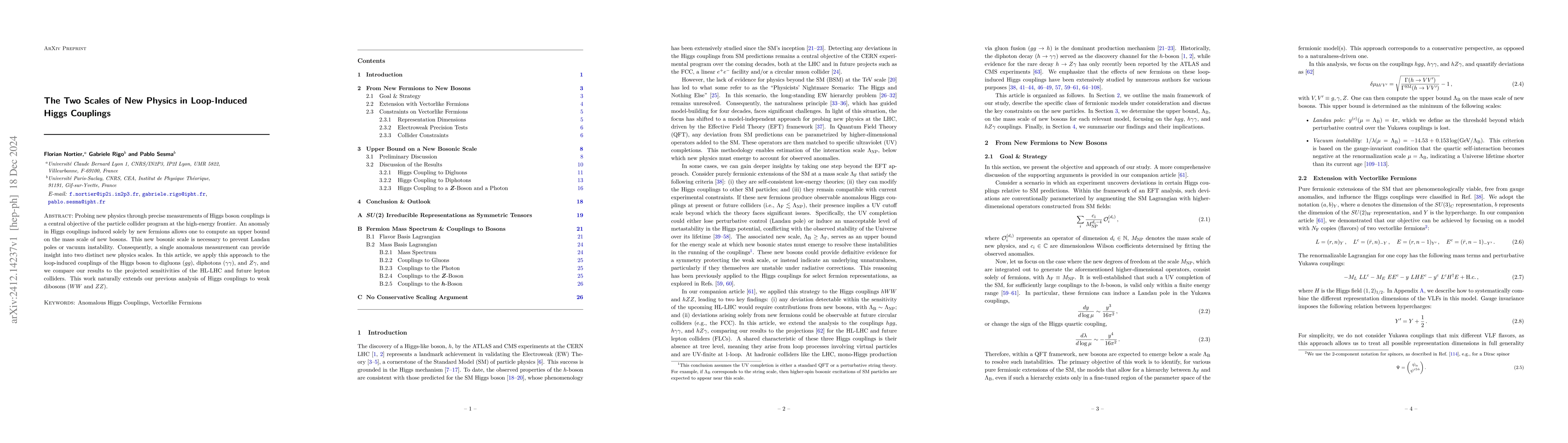 Thumbnail for The Two Scales of New Physics in Loop-Induced Higgs Couplings