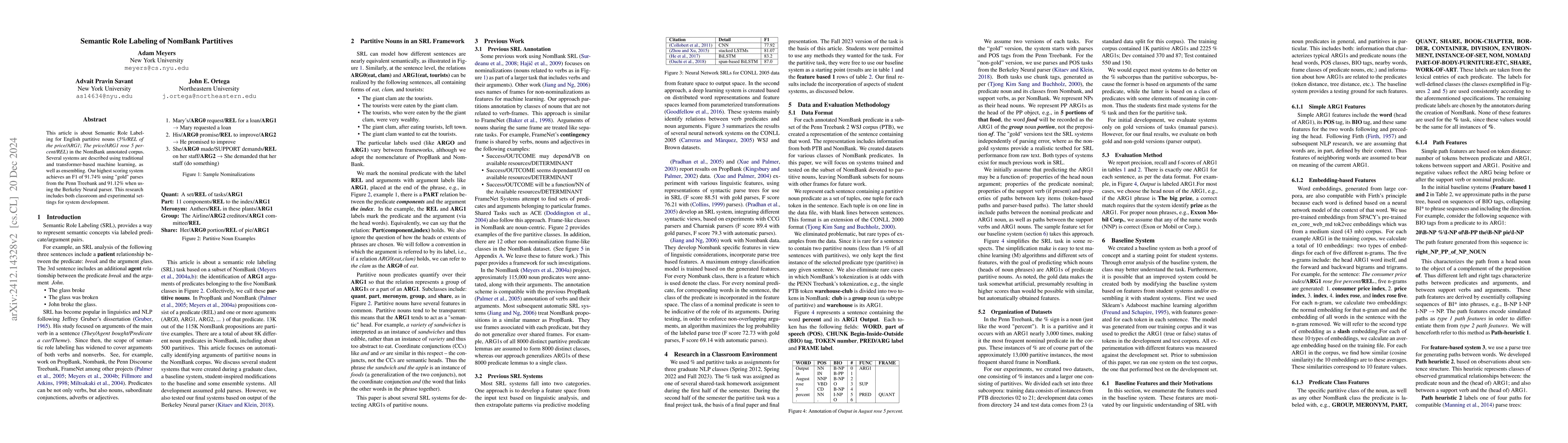 Thumbnail for Semantic Role Labeling of NomBank Partitives