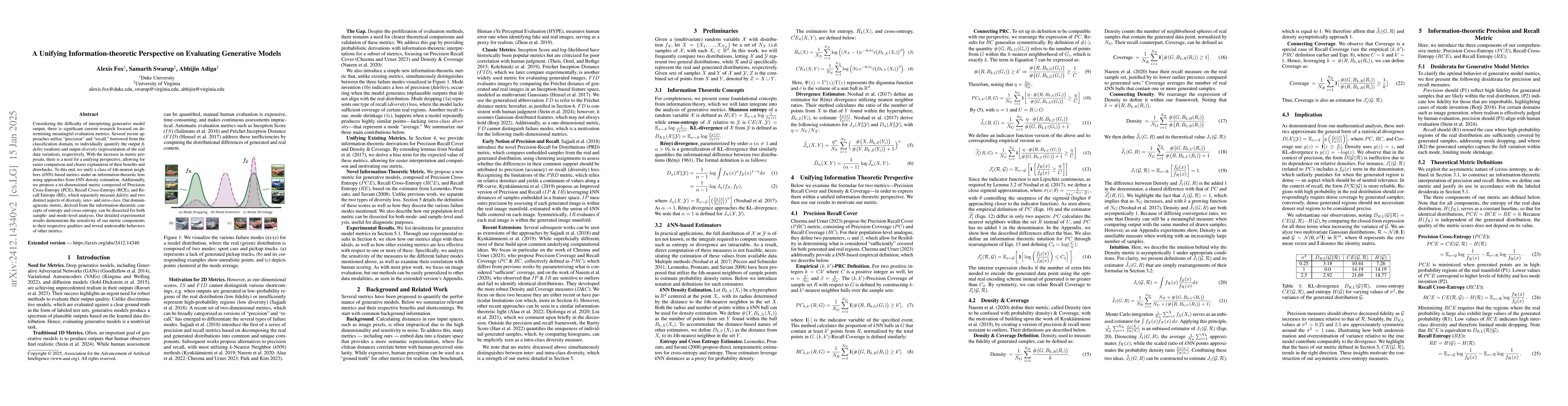 Thumbnail for A Unifying Information-theoretic Perspective on Evaluating Generative
  Models