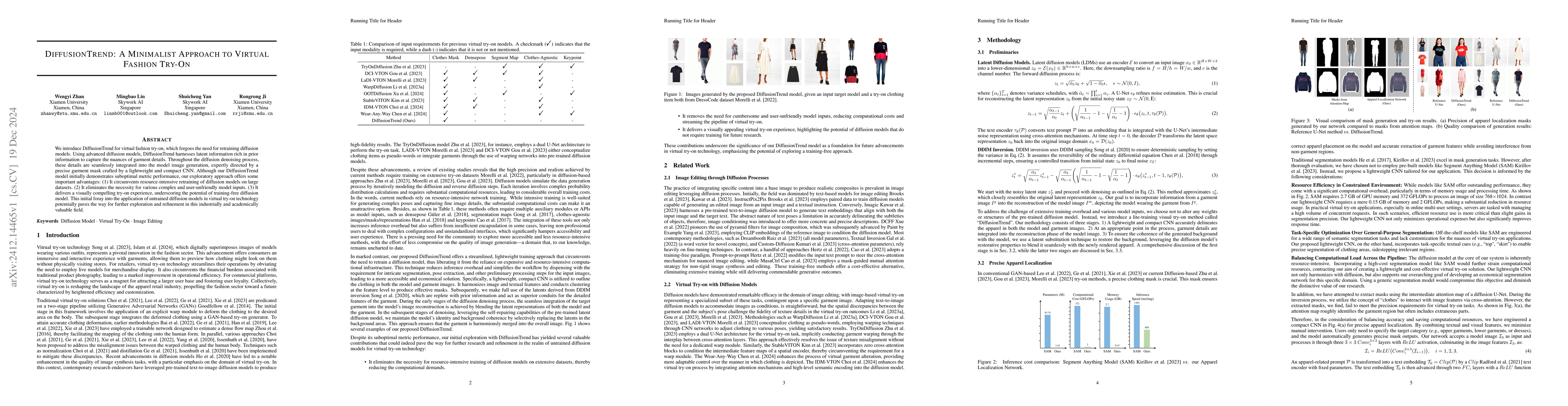 Thumbnail for DiffusionTrend: A Minimalist Approach to Virtual Fashion Try-On
