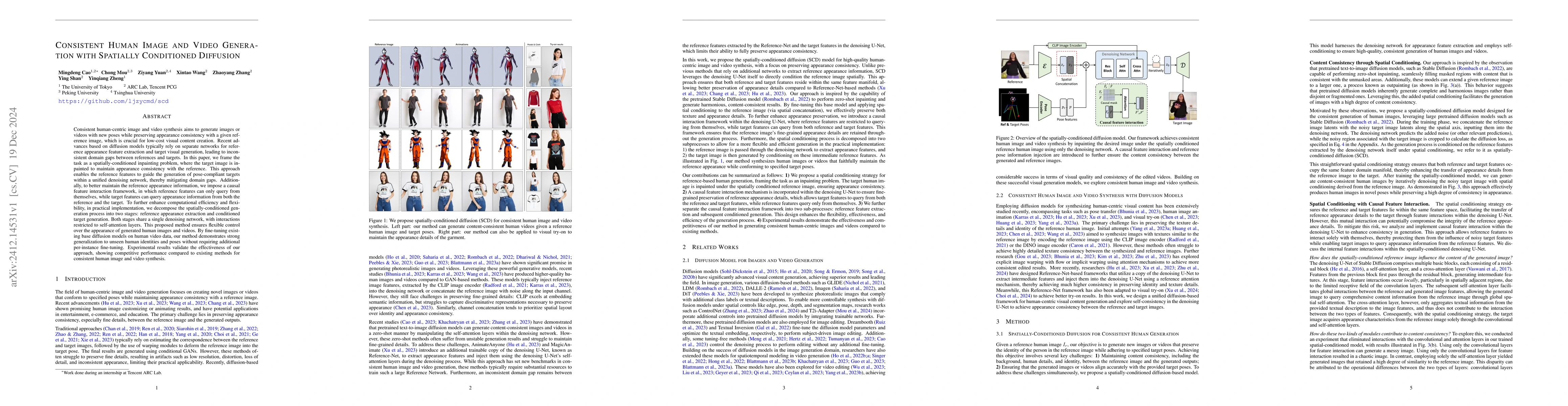 Thumbnail for Consistent Human Image and Video Generation with Spatially Conditioned
  Diffusion