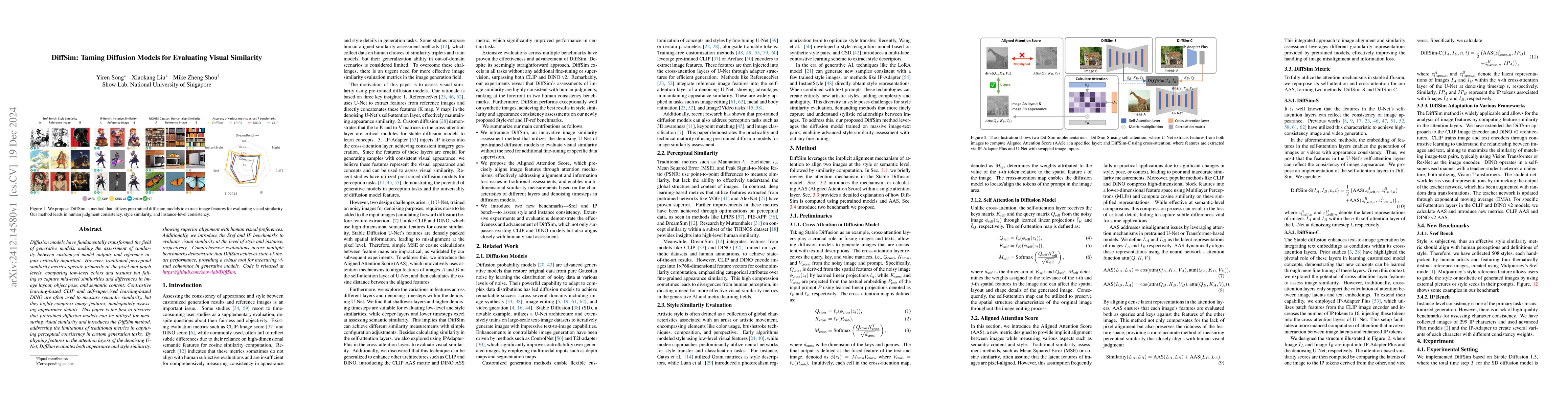 Thumbnail for DiffSim: Taming Diffusion Models for Evaluating Visual Similarity