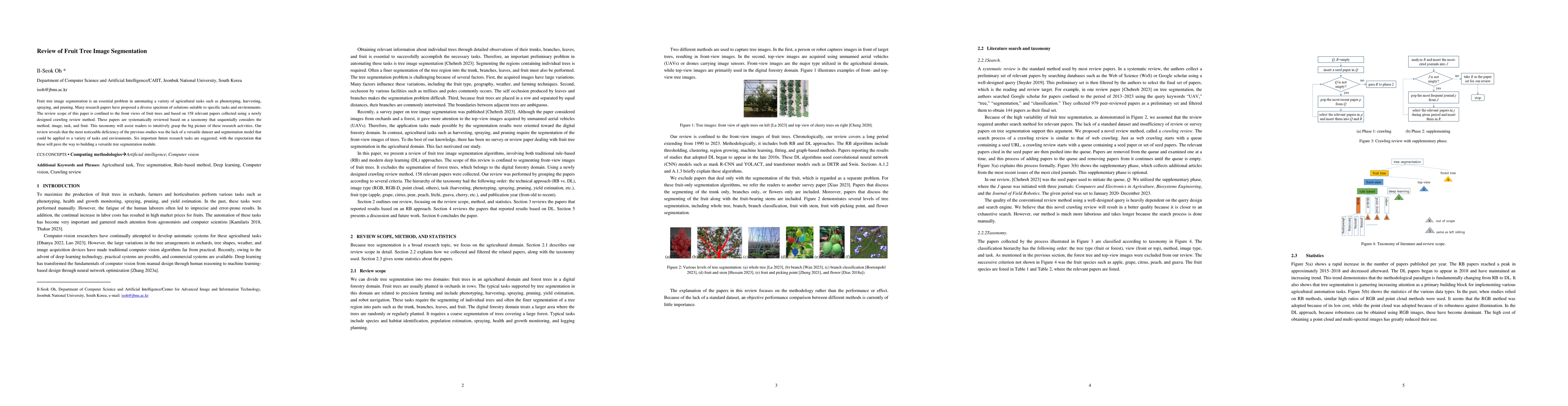 Thumbnail for Review of Fruit Tree Image Segmentation