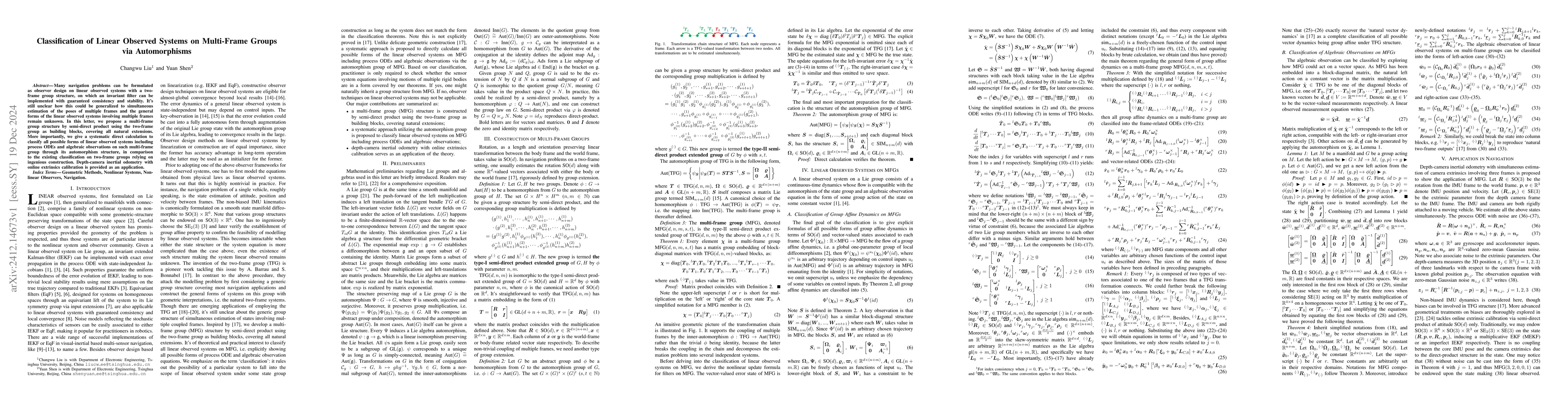 Thumbnail for Classification of Linear Observed Systems on Multi-Frame Groups via
  Automorphisms
