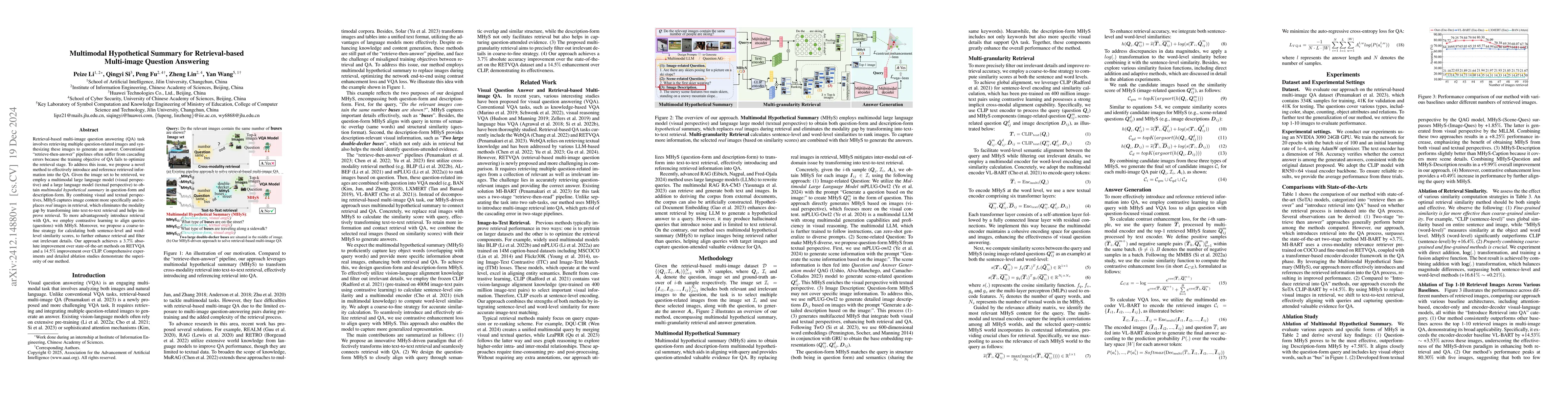 Thumbnail for Multimodal Hypothetical Summary for Retrieval-based Multi-image Question
  Answering