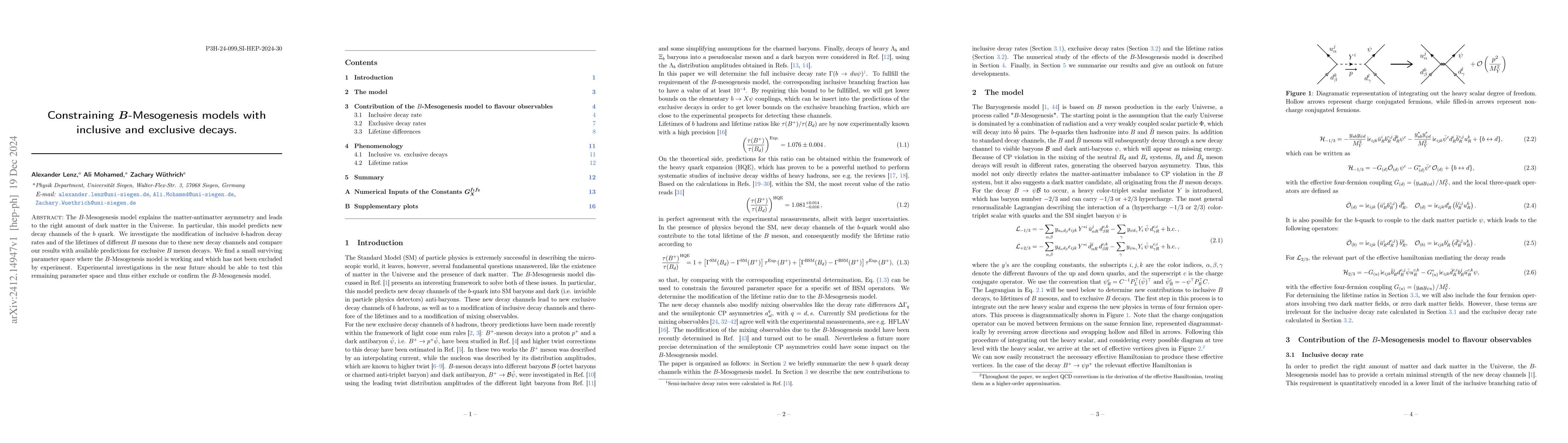 Thumbnail for Constraining $B$-Mesogenesis models with inclusive and exclusive decays