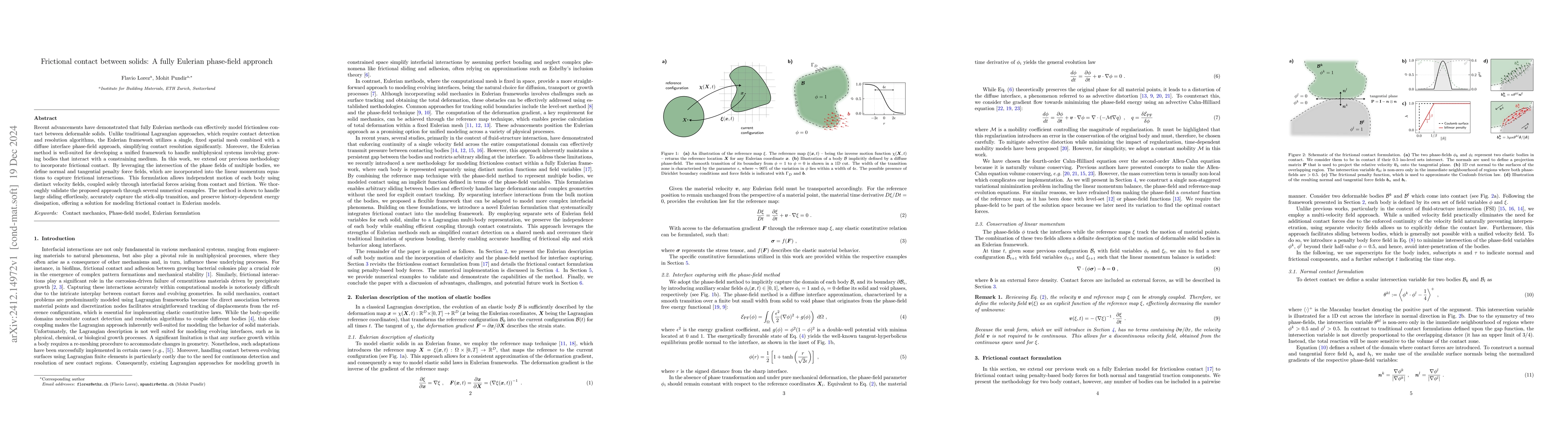 Thumbnail for Frictional contact between solids: A fully Eulerian phase-field approach