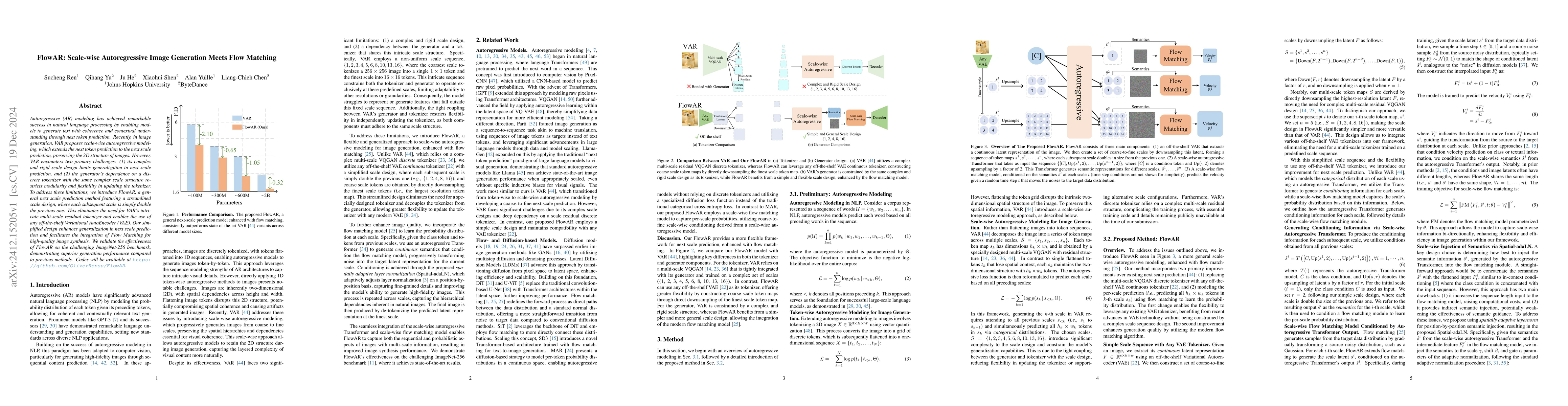 Thumbnail for FlowAR: Scale-wise Autoregressive Image Generation Meets Flow Matching