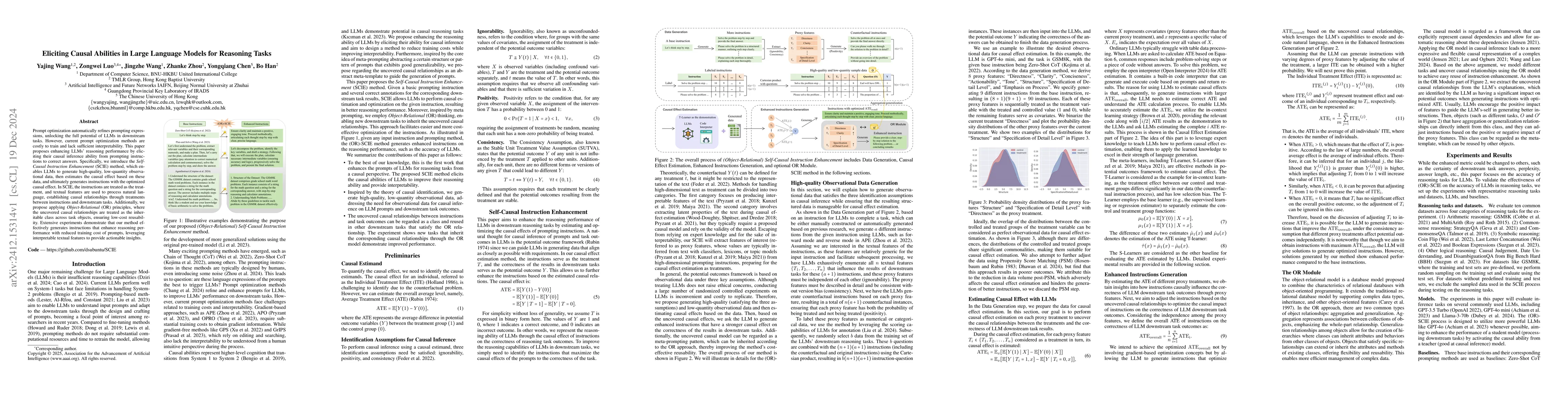 Thumbnail for Eliciting Causal Abilities in Large Language Models for Reasoning Tasks