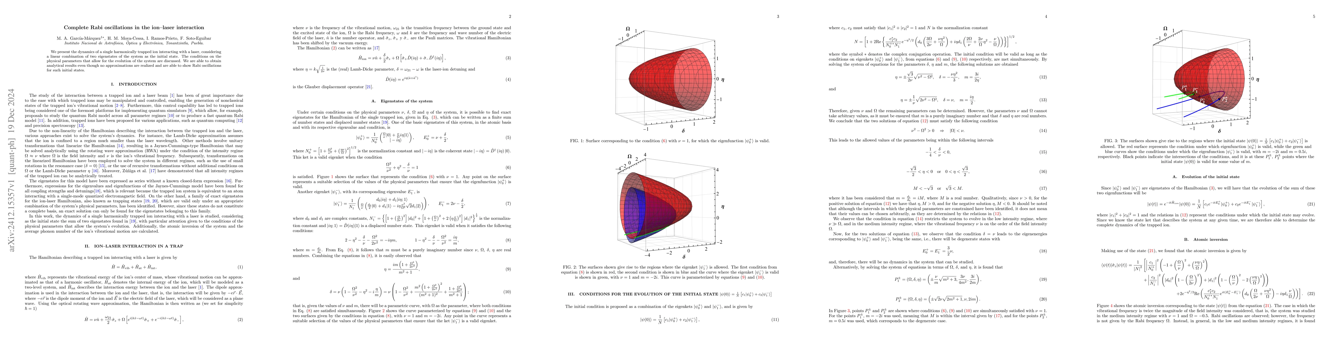 Thumbnail for Complete Rabi oscillations in the ion-laser interaction
