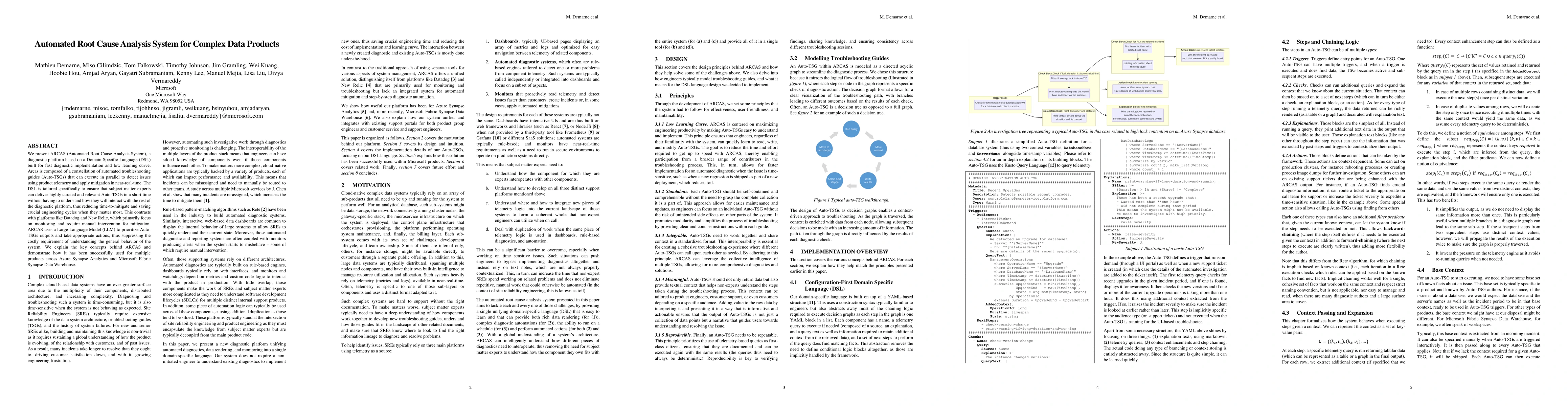 Thumbnail for Automated Root Cause Analysis System for Complex Data Products