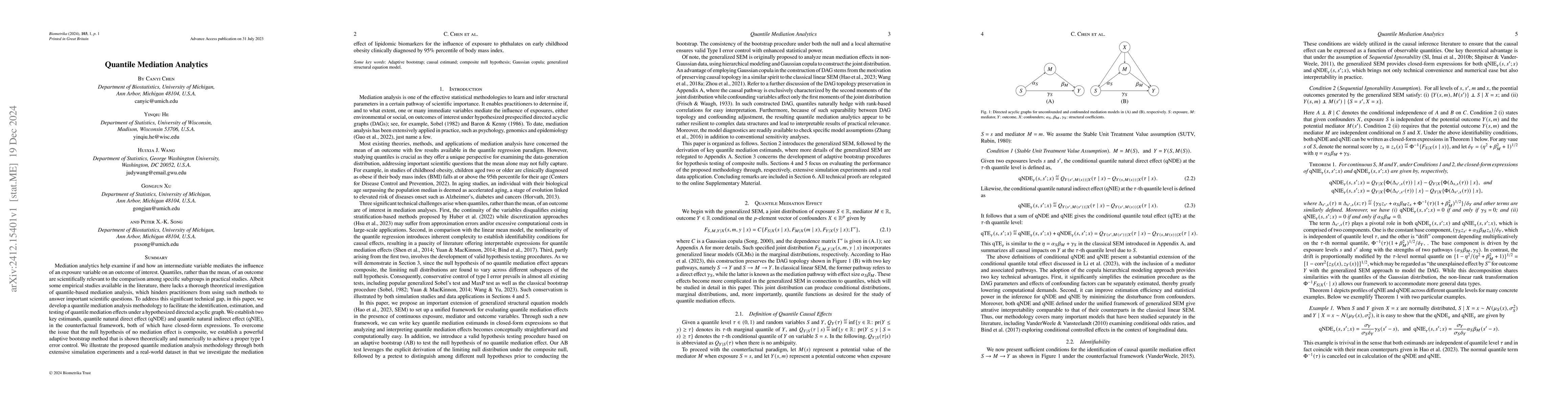 Thumbnail for Quantile Mediation Analytics