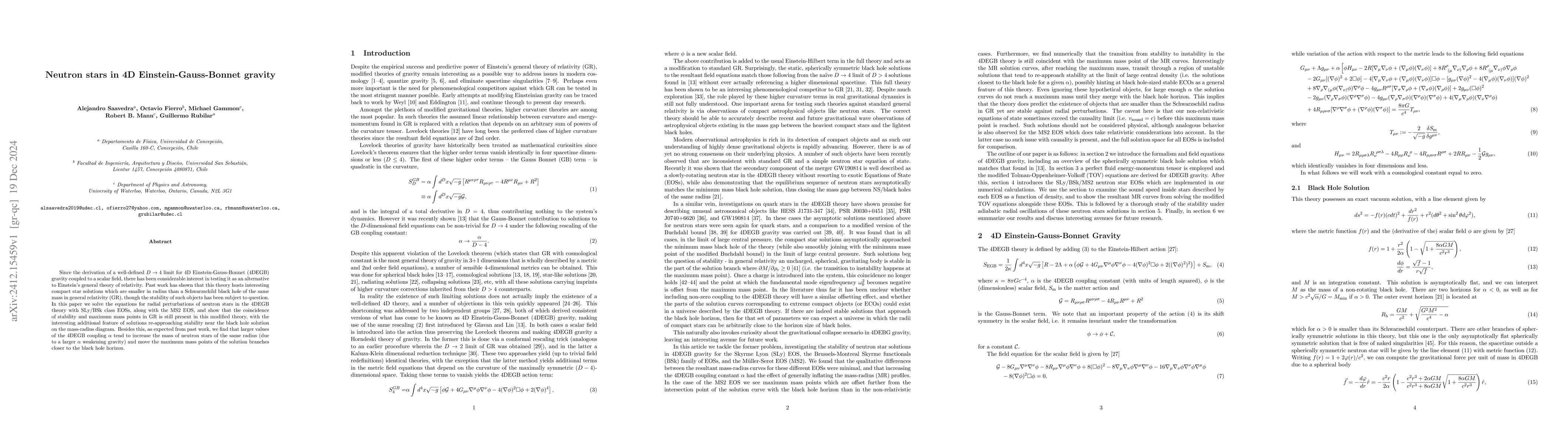 Thumbnail for Neutron stars in 4D Einstein-Gauss-Bonnet gravity