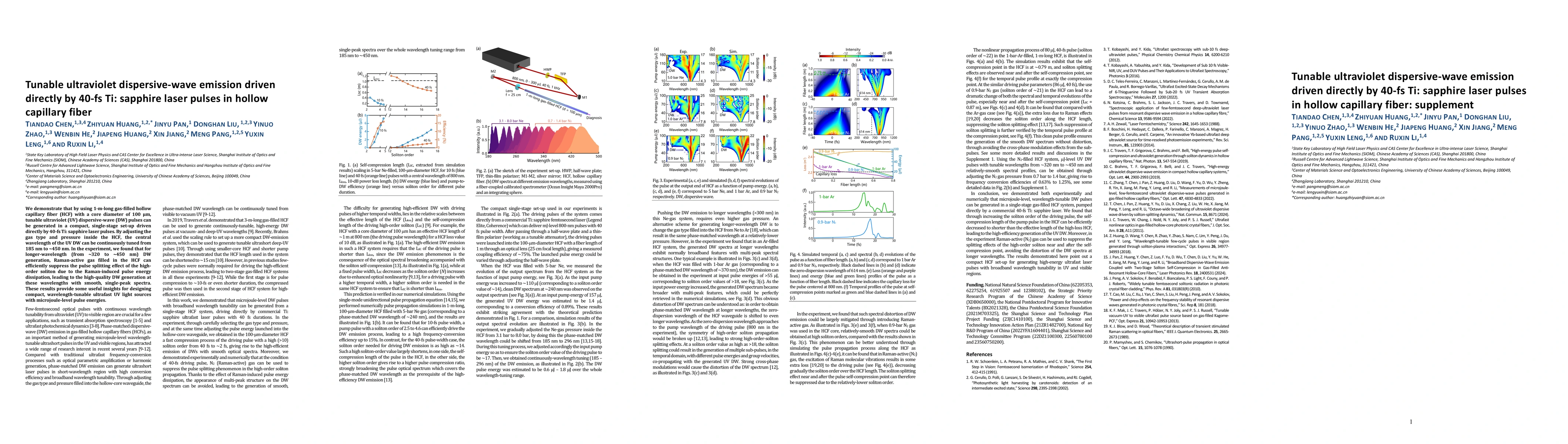 Thumbnail for Tunable ultraviolet dispersive-wave emission driven directly by 40-fs
  Ti: sapphire laser pulses in hollow capillary fiber