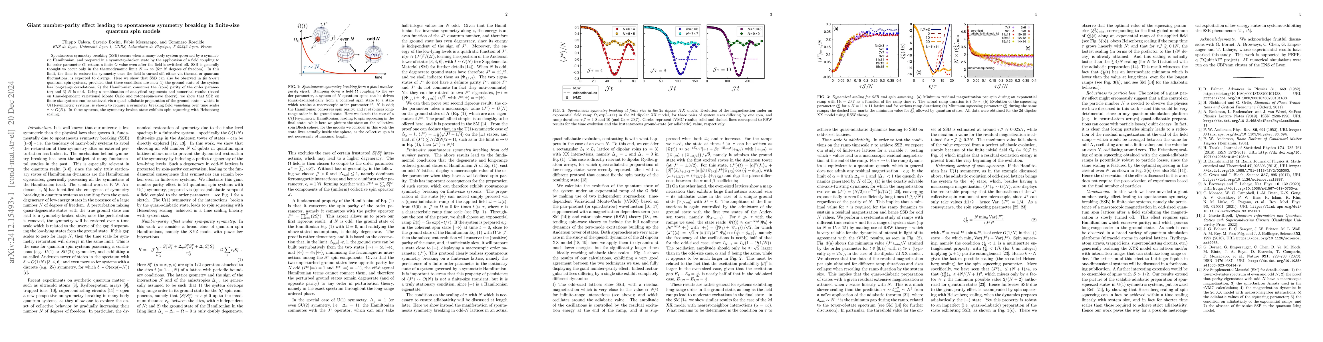 Thumbnail for Giant number-parity effect leading to spontaneous symmetry breaking in
  finite-size quantum spin models