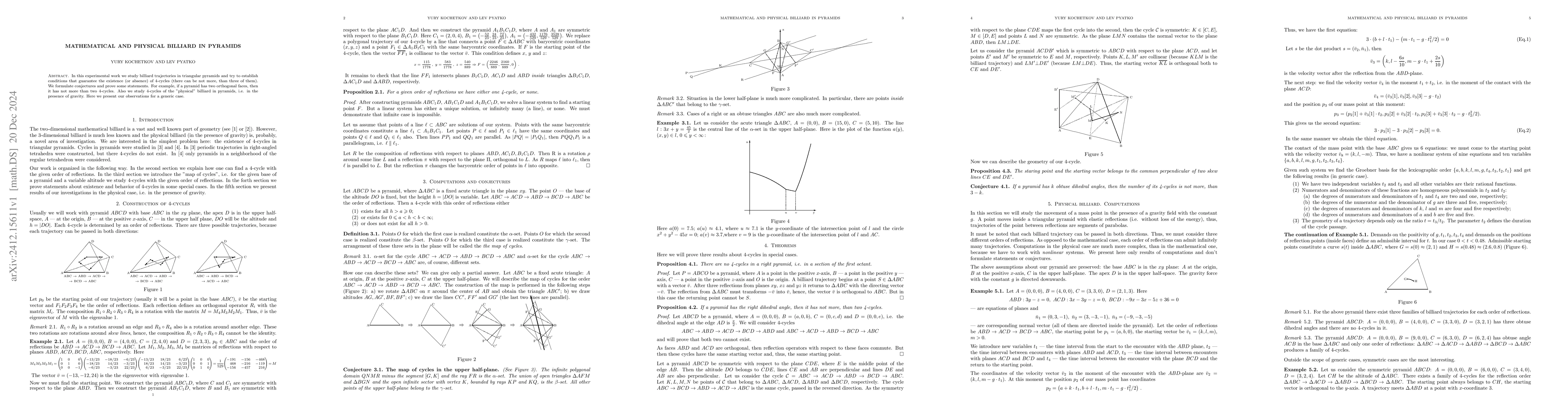 Thumbnail for Mathematical and physical billiard in pyramids