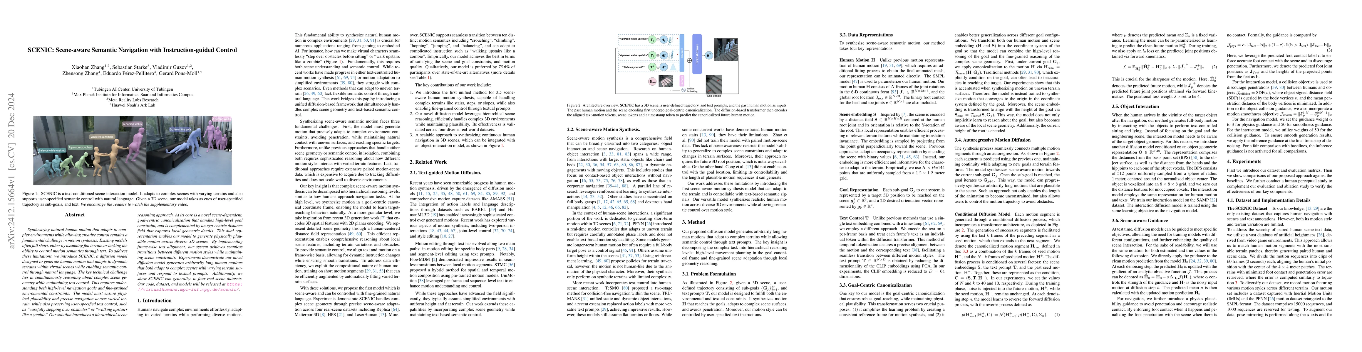 Thumbnail for SCENIC: Scene-aware Semantic Navigation with Instruction-guided Control