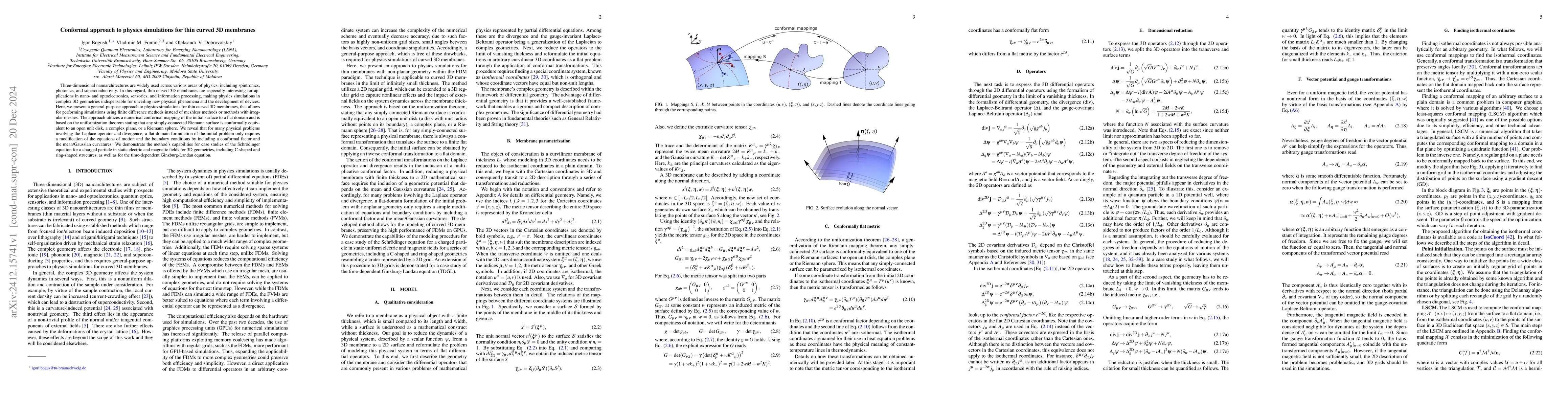 Thumbnail for Conformal approach to physics simulations for thin curved 3D membranes