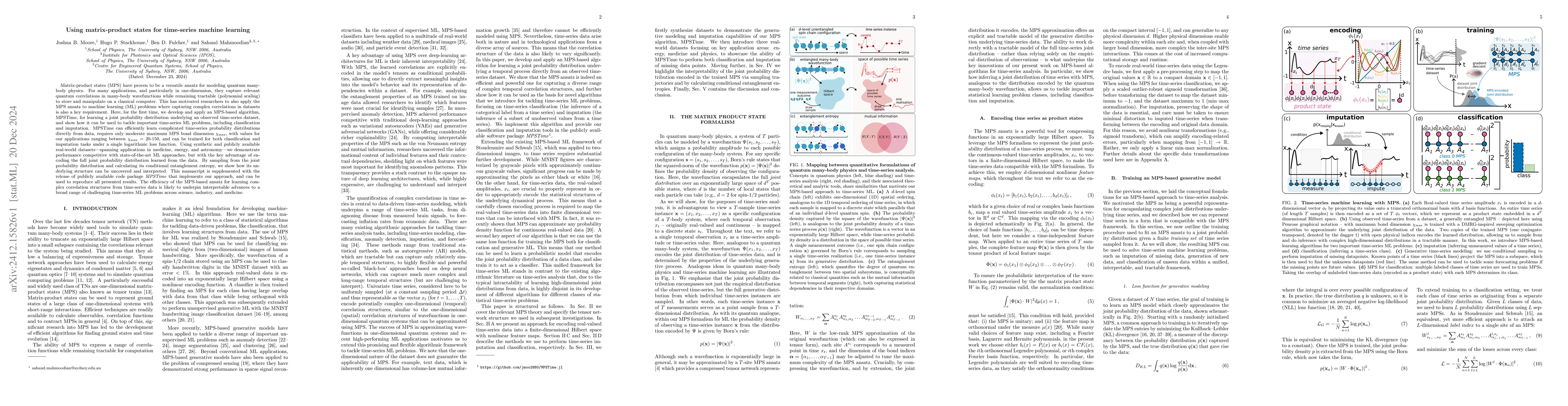 Thumbnail for Using matrix-product states for time-series machine learning