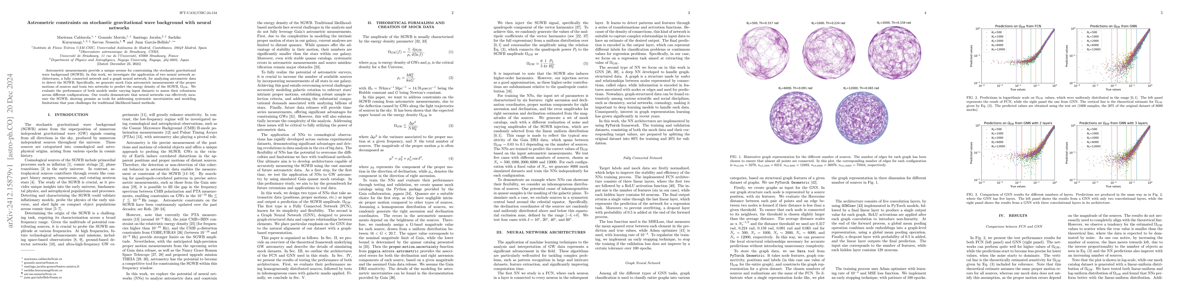 Thumbnail for Astrometric constraints on stochastic gravitational wave background with
  neural networks