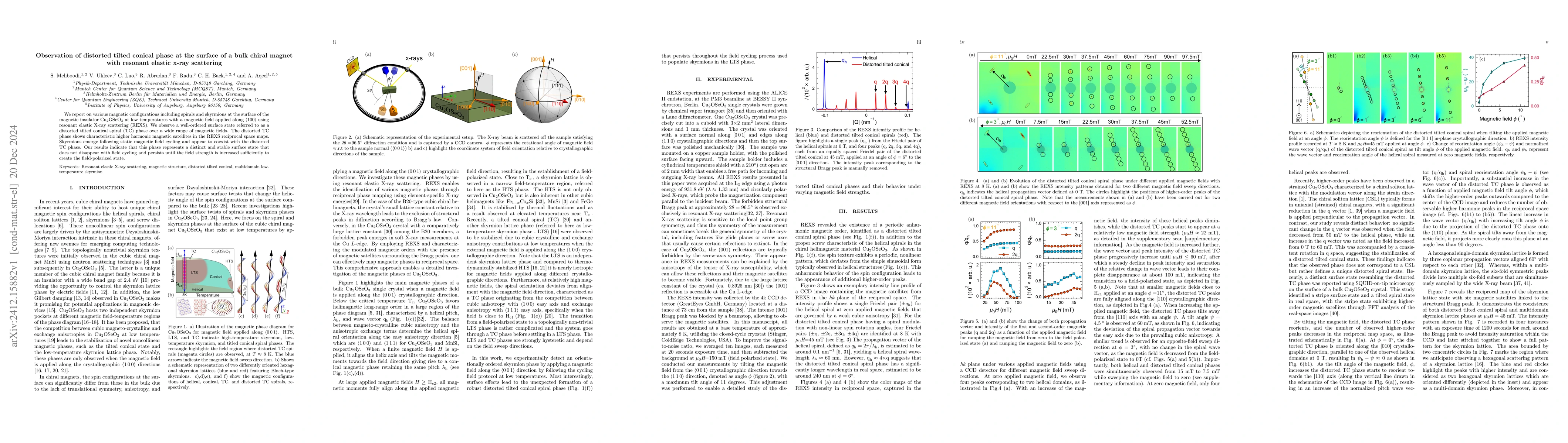 Thumbnail for Observation of distorted tilted conical phase at the surface of a bulk
  chiral magnet with resonant elastic x-ray scattering