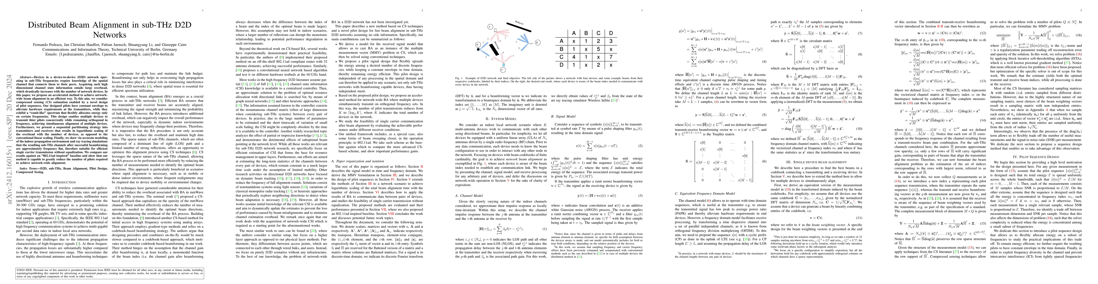 Thumbnail for Distributed Beam Alignment in sub-THz D2D Networks