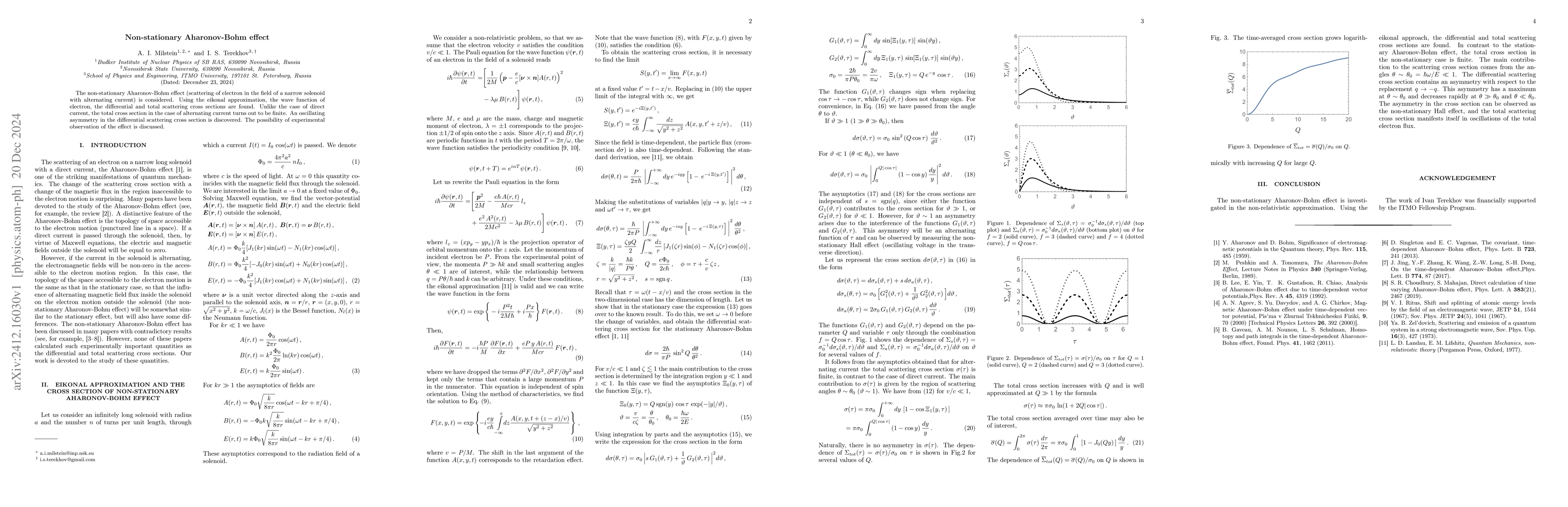 Thumbnail for Non-stationary Aharonov-Bohm effect