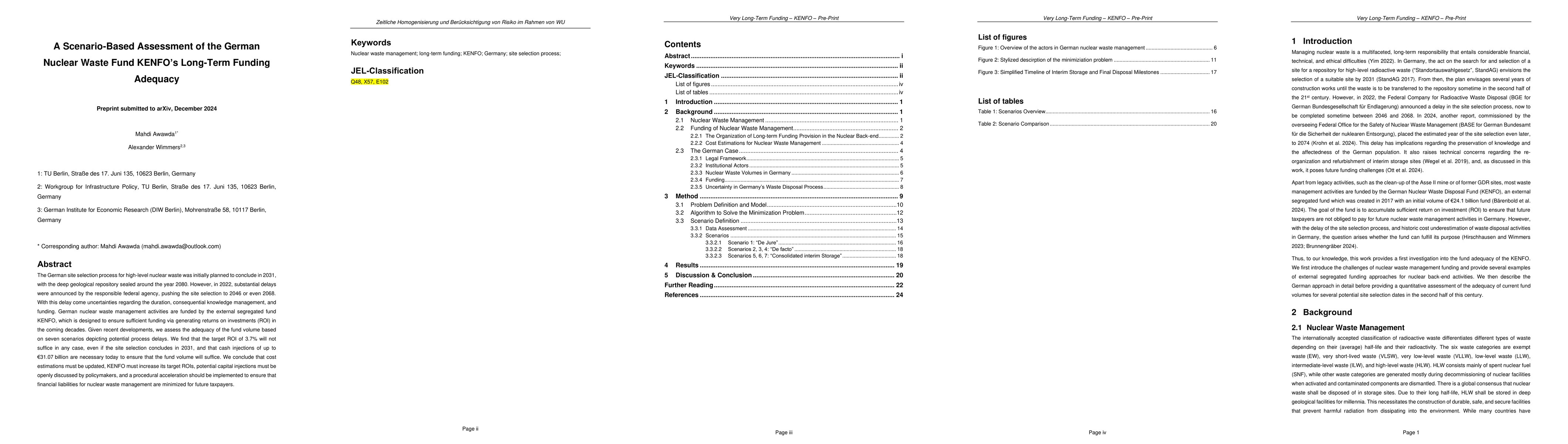 Thumbnail for A Scenario-Based Assessment of the Long-Term Funding Adequacy of the
  German Nuclear Waste Fund KENFO