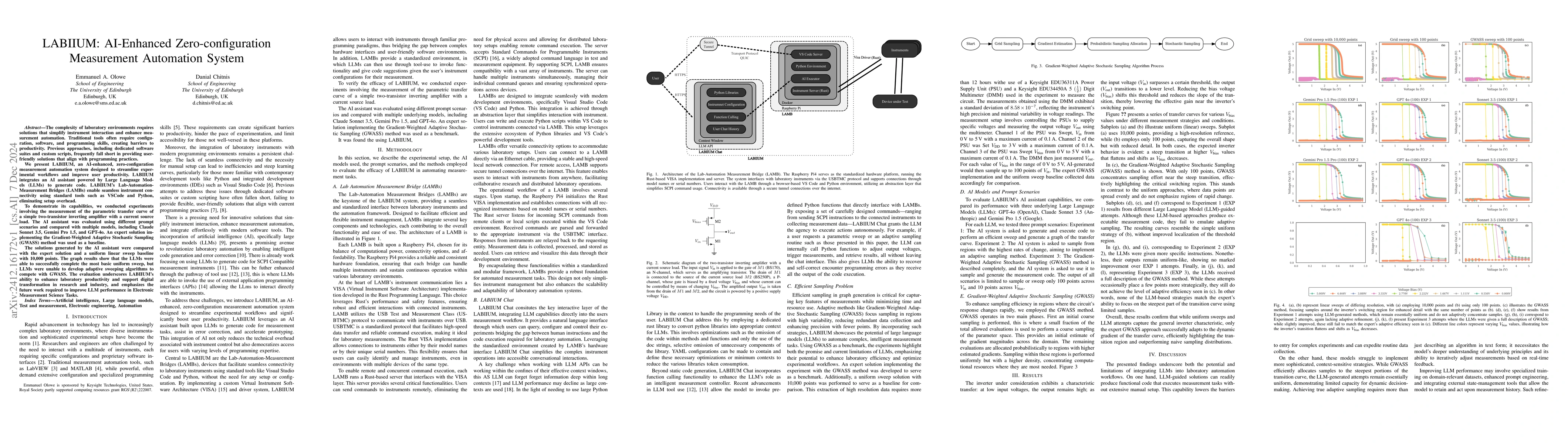 Thumbnail for LABIIUM: AI-Enhanced Zero-configuration Measurement Automation System