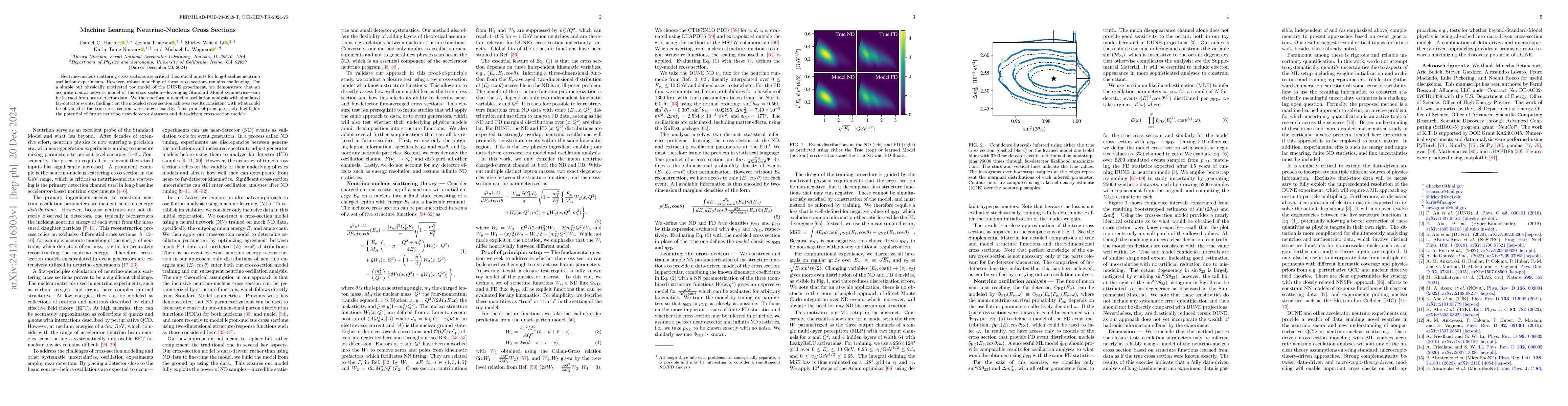 Thumbnail for Machine Learning Neutrino-Nucleus Cross Sections