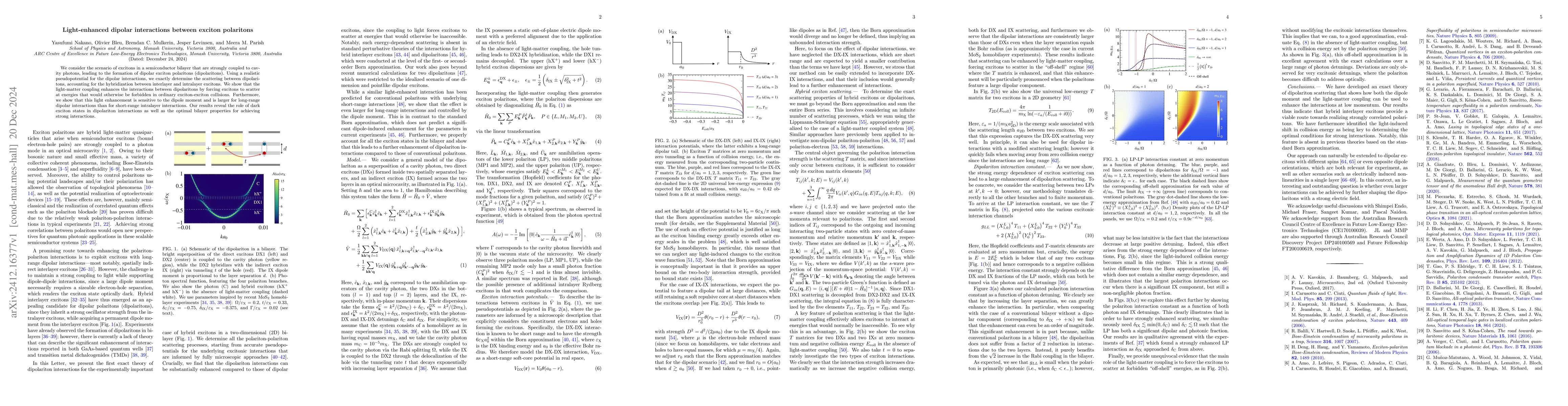 Thumbnail for Light-enhanced dipolar interactions between exciton polaritons