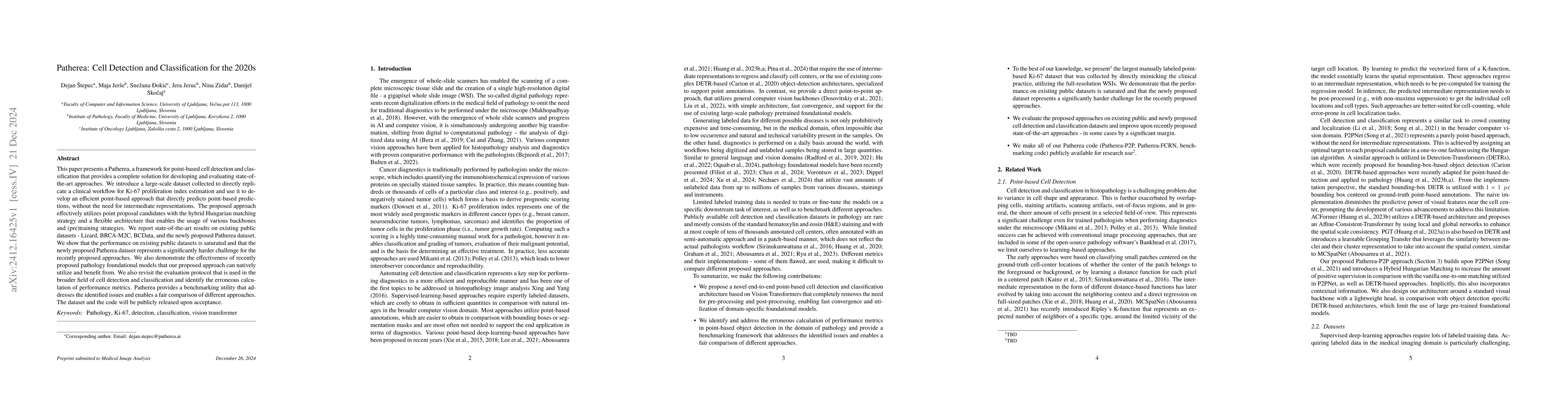 Thumbnail for Patherea: Cell Detection and Classification for the 2020s