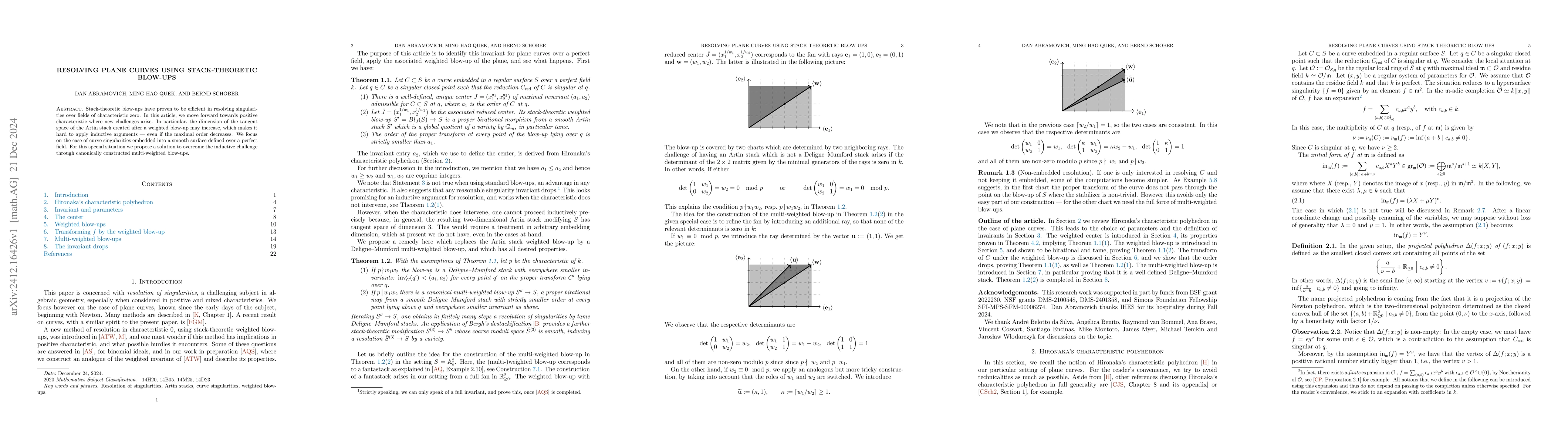 Thumbnail for Resolving plane curves using stack-theoretic blow-ups