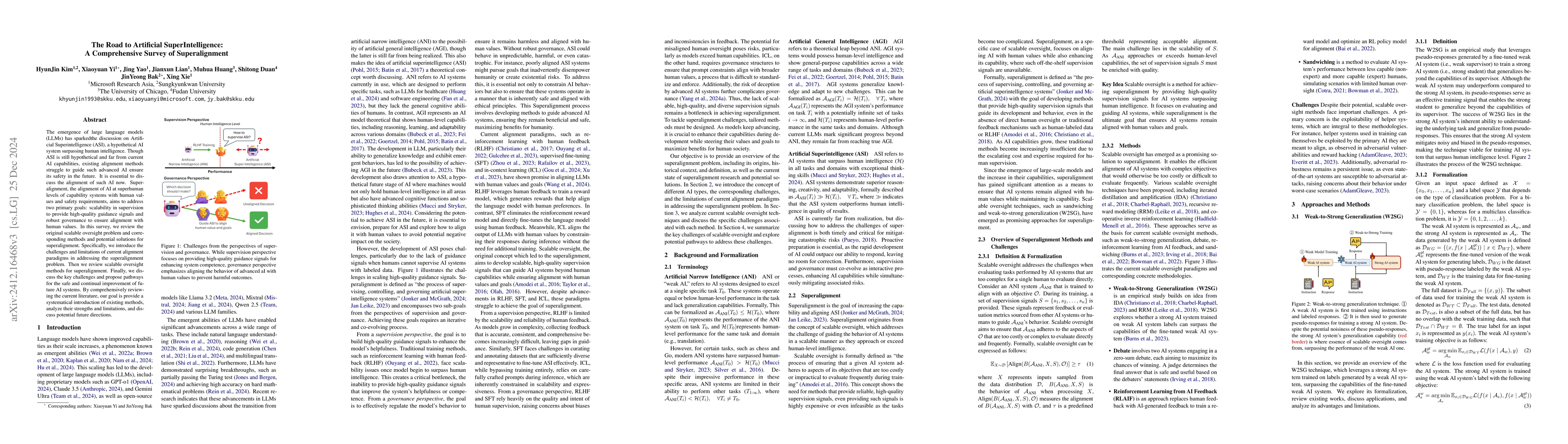 Thumbnail for The Road to Artificial SuperIntelligence: A Comprehensive Survey of
  Superalignment