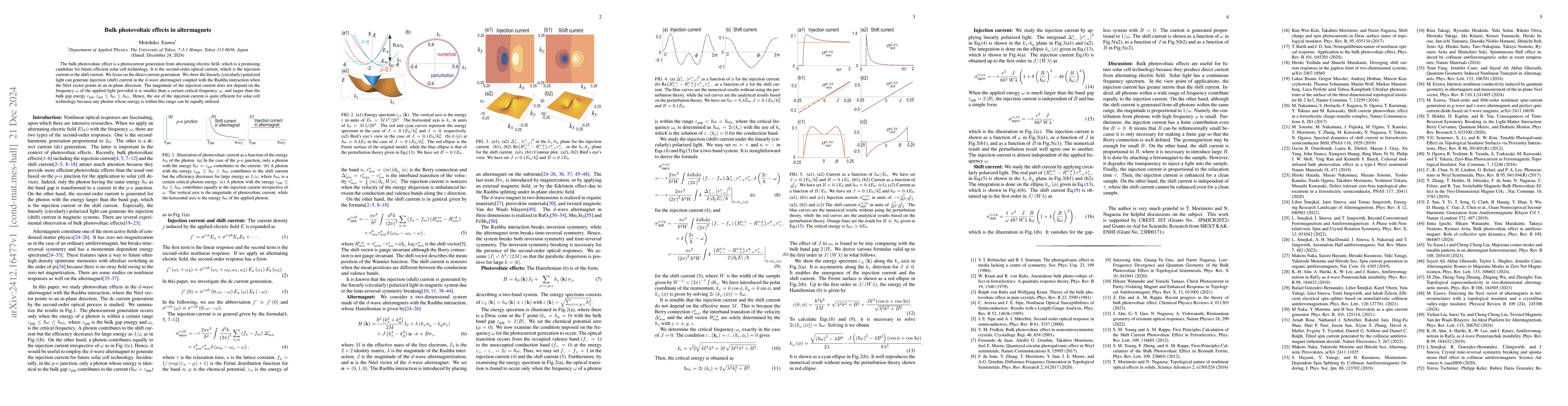 Thumbnail for Bulk photovoltaic effects in altermagnets