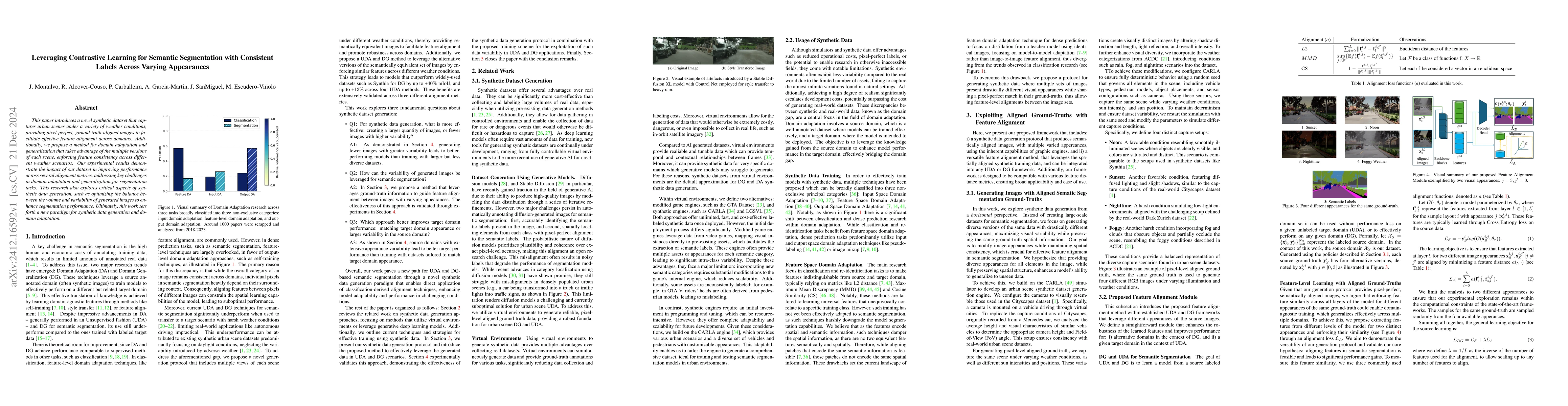 Thumbnail for Leveraging Contrastive Learning for Semantic Segmentation with
  Consistent Labels Across Varying Appearances