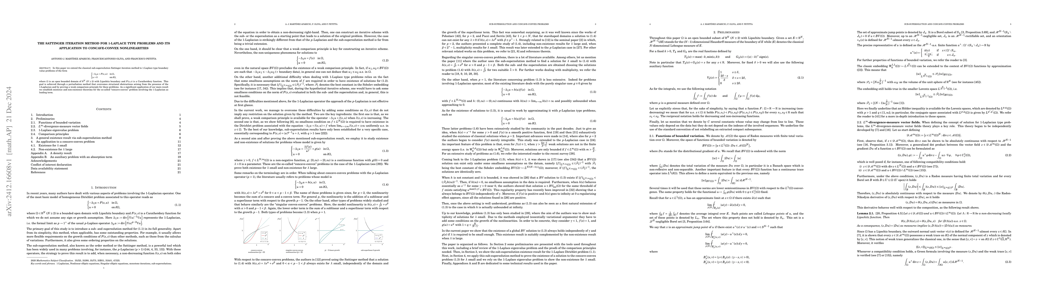 Thumbnail for The Sattinger iteration method for 1-Laplace type problems and its
  application to concave-convex nonlinearities