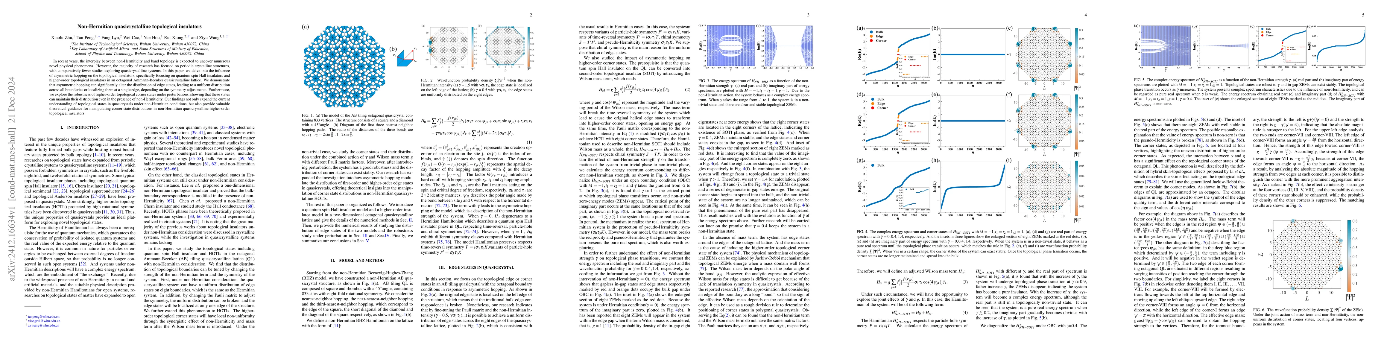 Thumbnail for Non-Hermitian quasicrystalline topological insulators