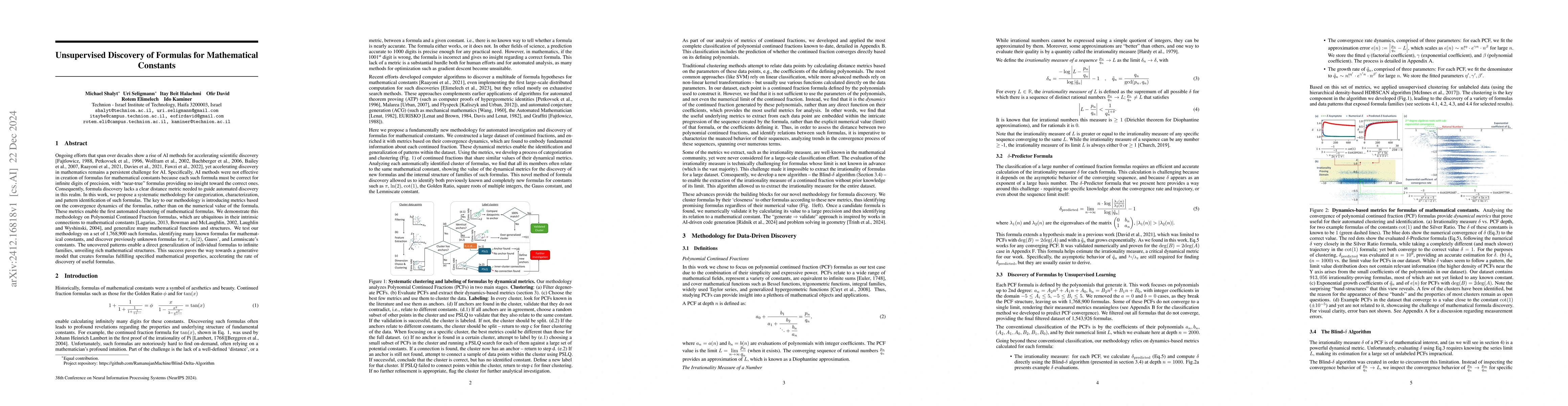 Thumbnail for Unsupervised Discovery of Formulas for Mathematical Constants