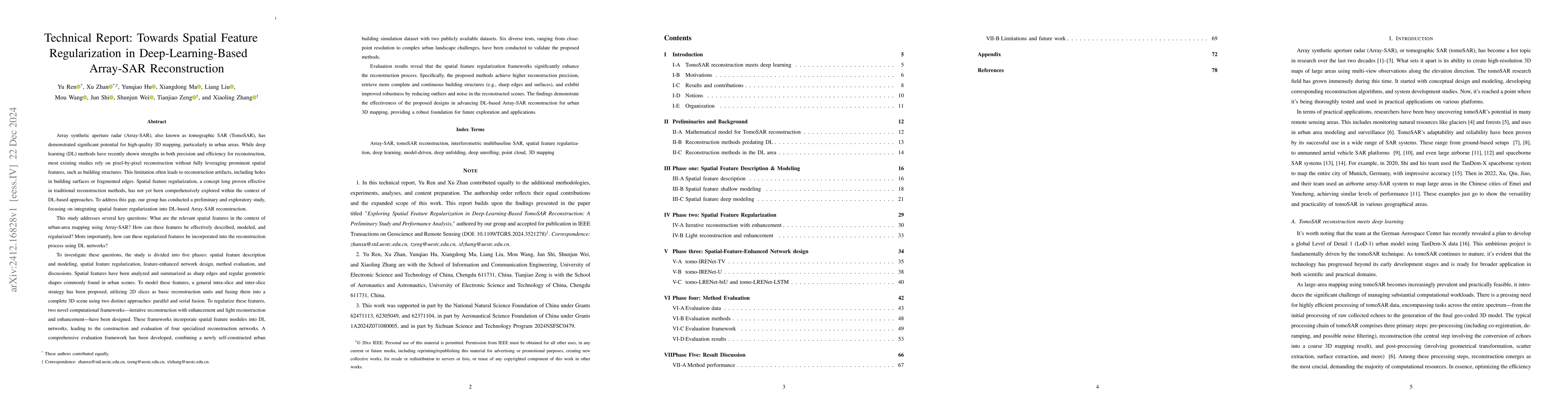 Thumbnail for Technical Report: Towards Spatial Feature Regularization in
  Deep-Learning-Based Array-SAR Reconstruction