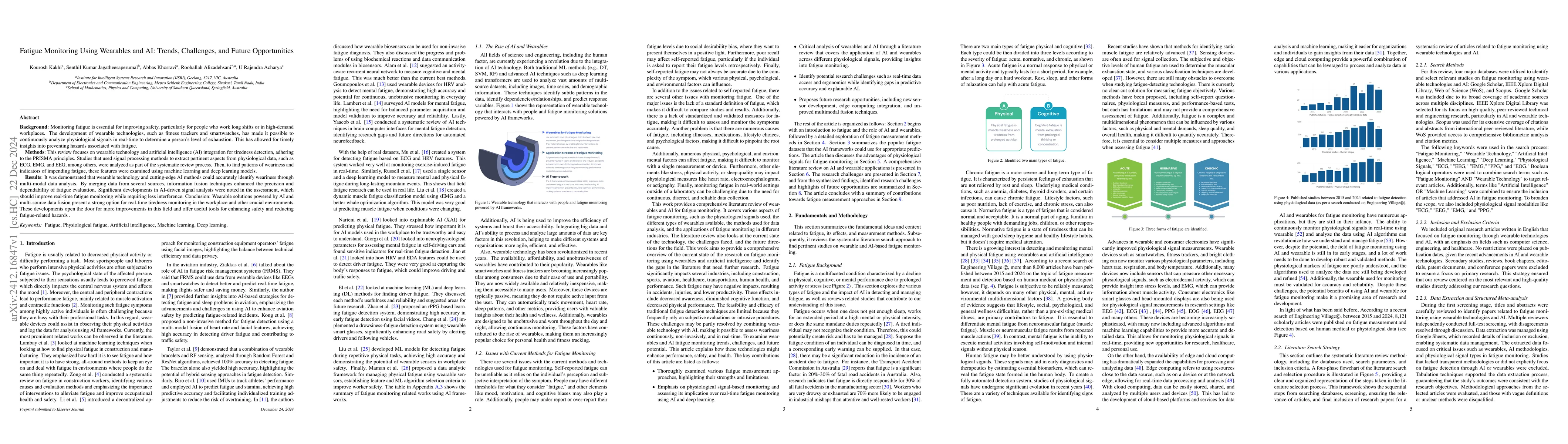Thumbnail for Fatigue Monitoring Using Wearables and AI: Trends, Challenges, and
  Future Opportunities