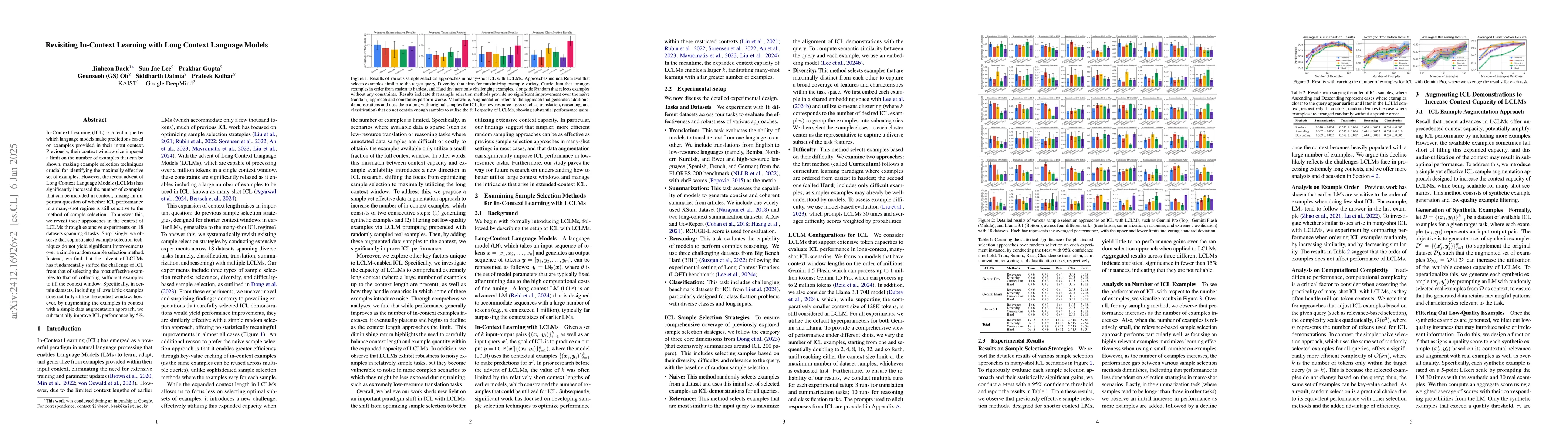 Thumbnail for Revisiting In-Context Learning with Long Context Language Models