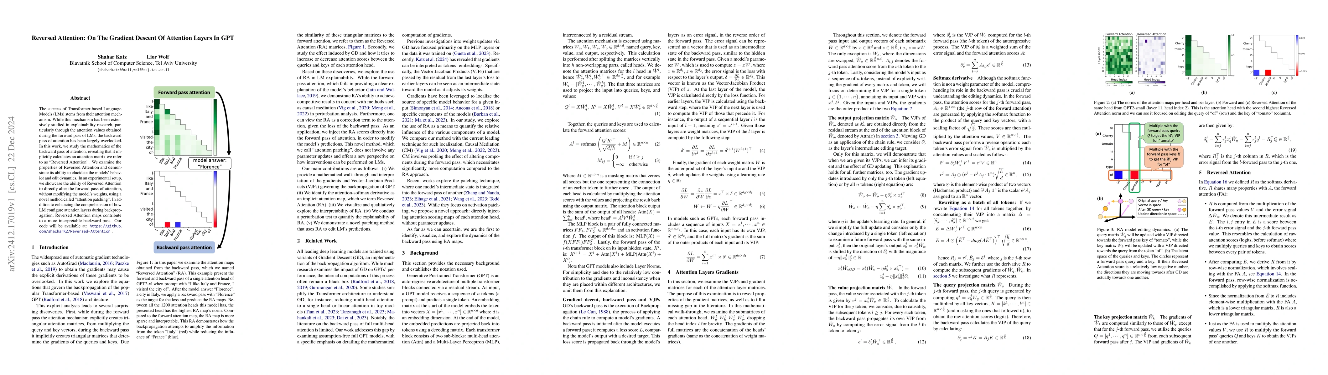Thumbnail for Reversed Attention: On The Gradient Descent Of Attention Layers In GPT